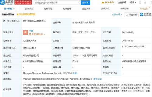 騰訊布局動漫游戲新賽道，成立新公司深化網絡與信息安全軟件開發